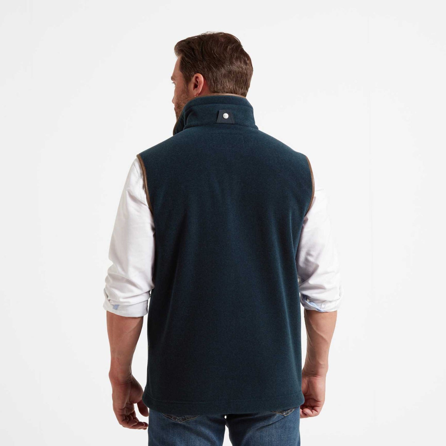 Oakham Fleece Gilet Petrol Blue