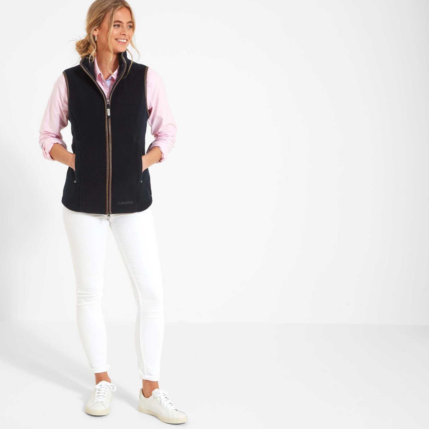 Lyndon II Fleece Gilet Navy