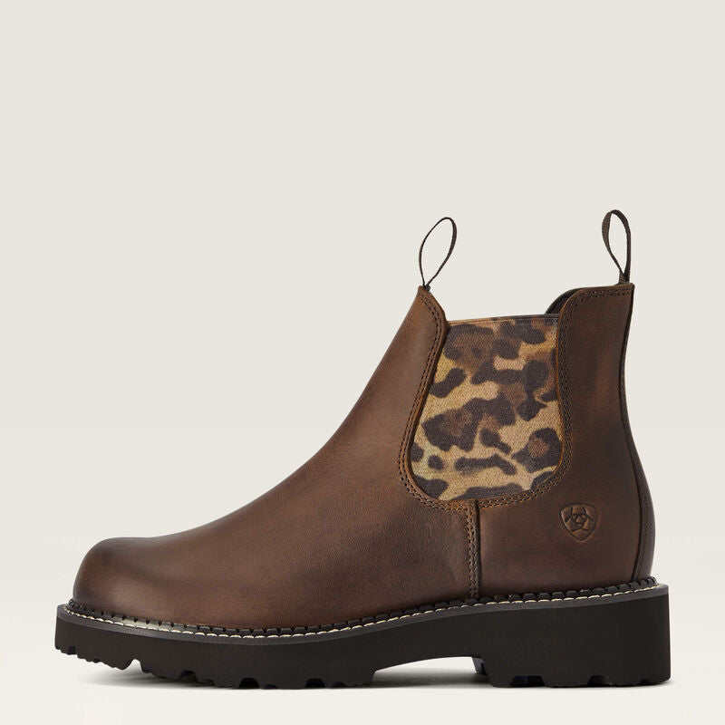 Fatbaby Chelsea Western Boot Distressed Tan