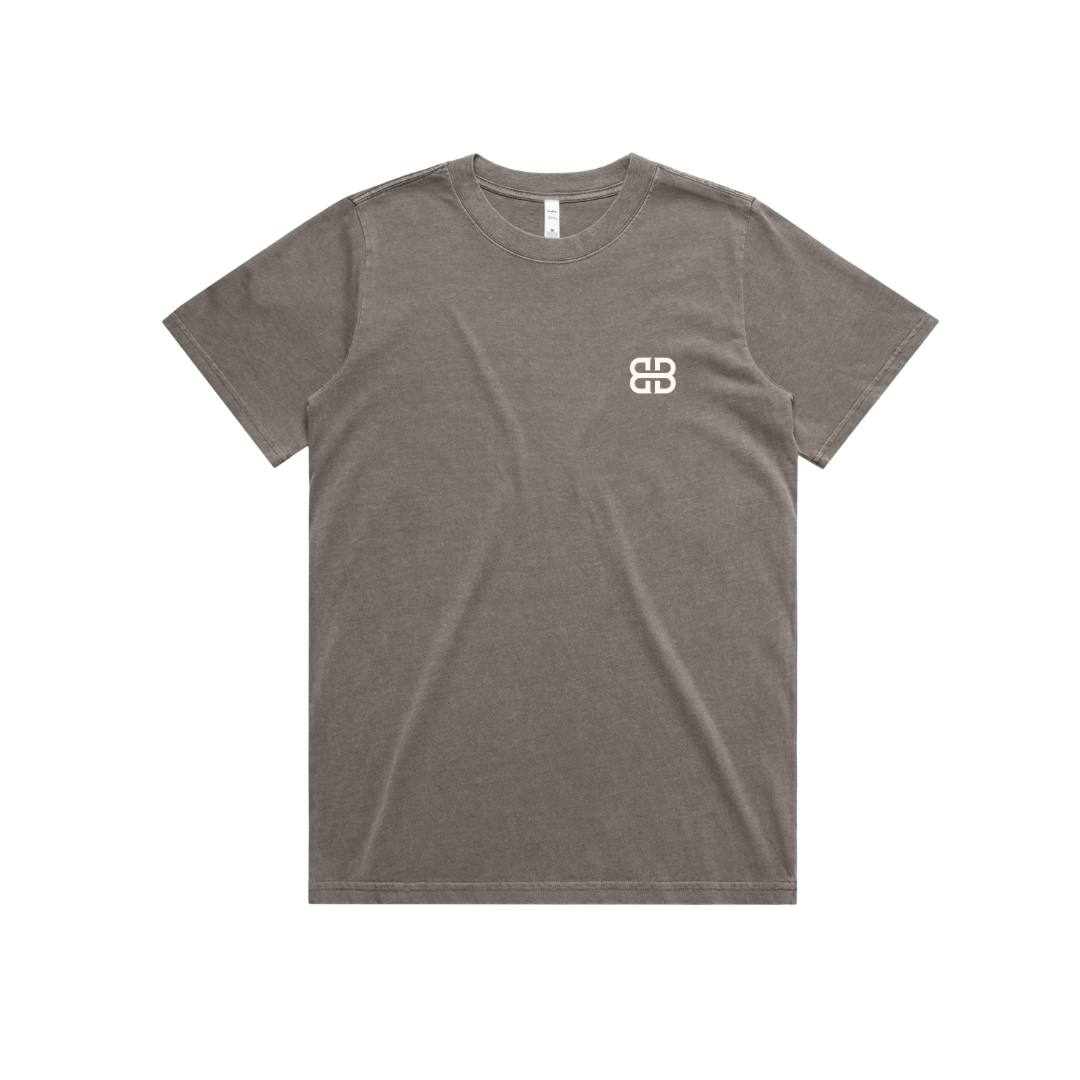 Outta Hand Cotton T-Shirt Faded Grey