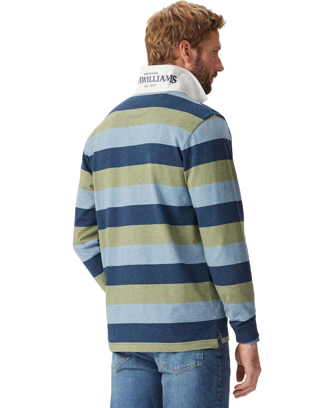 Tweedale Rugby Top Blue Green