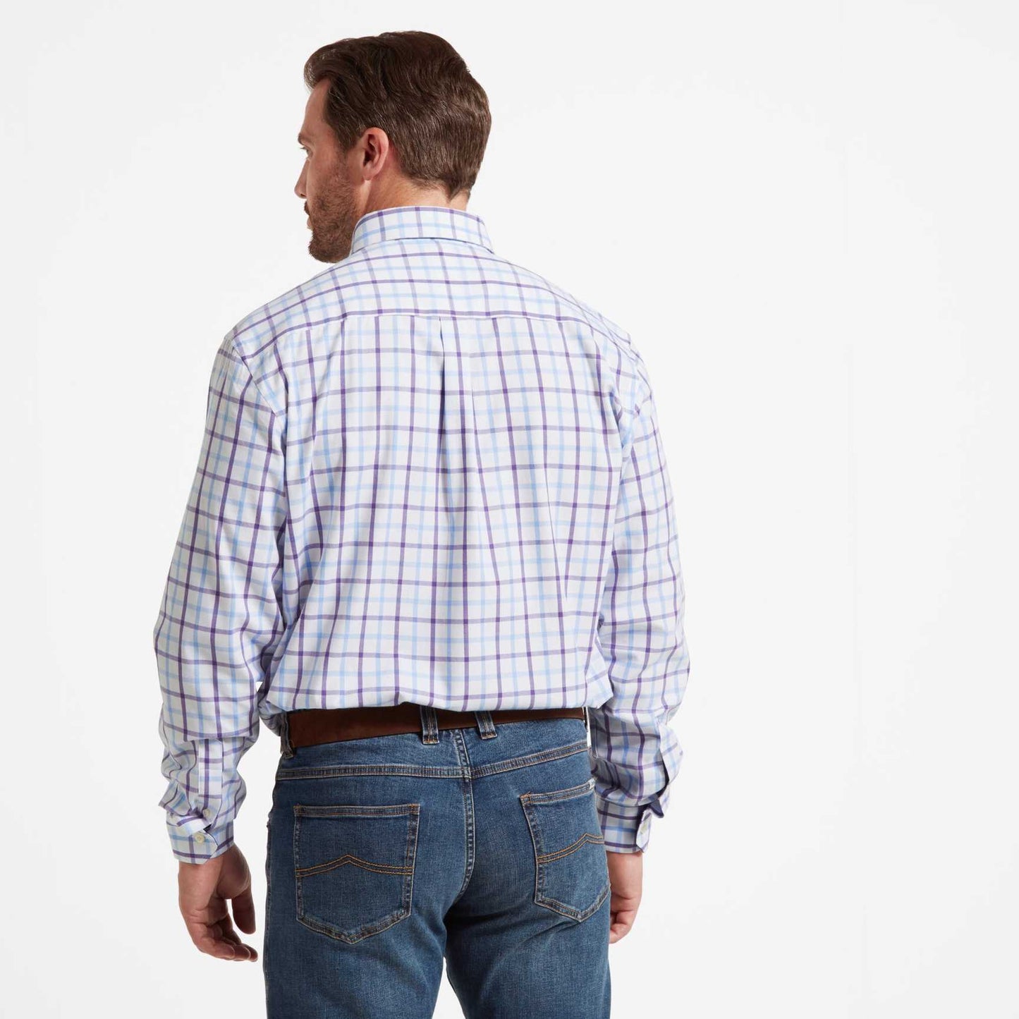 Brancaster Classic Shirt  -Bramble