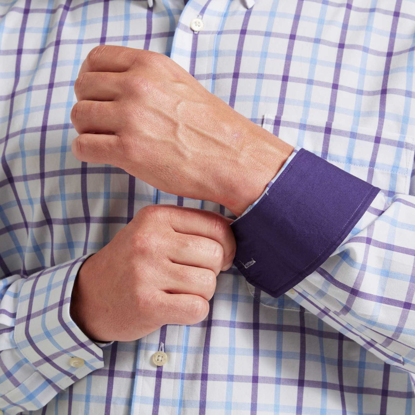 Brancaster Classic Shirt  -Bramble
