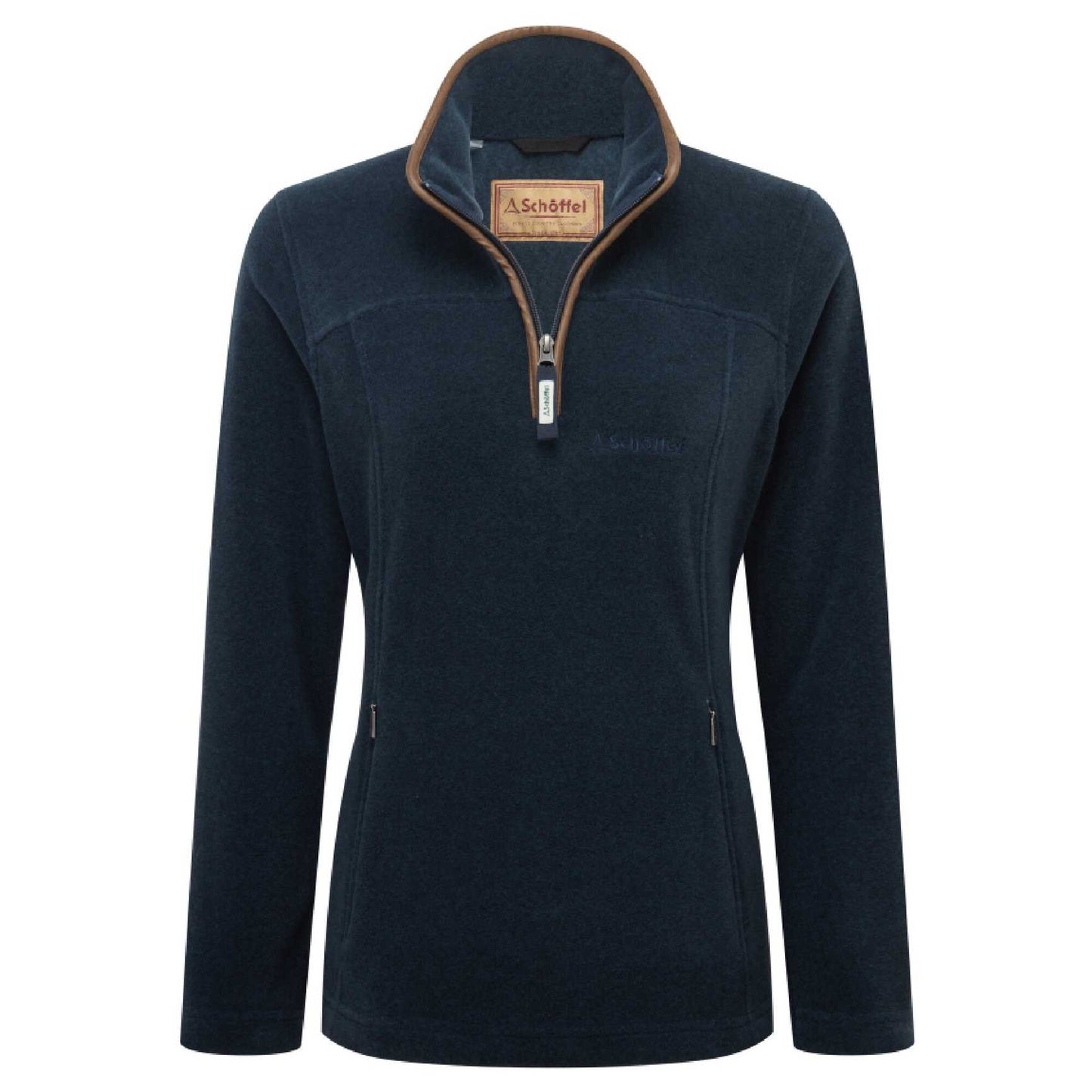 Tilton 1/4 Zip Fleece Petrol Blue