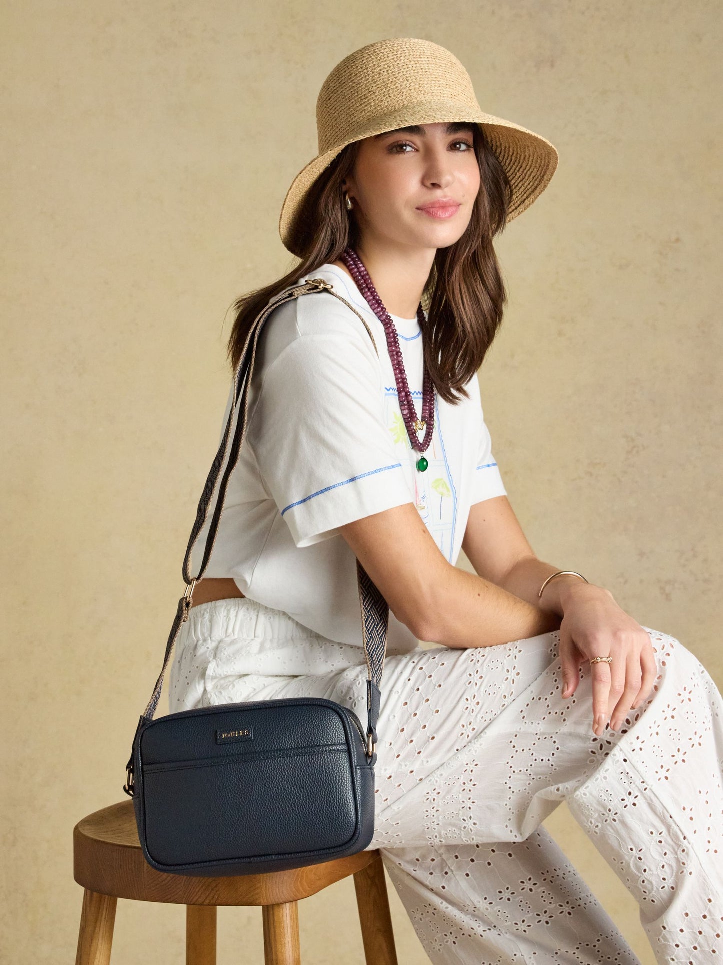 Trent Navy Cross Body Bag