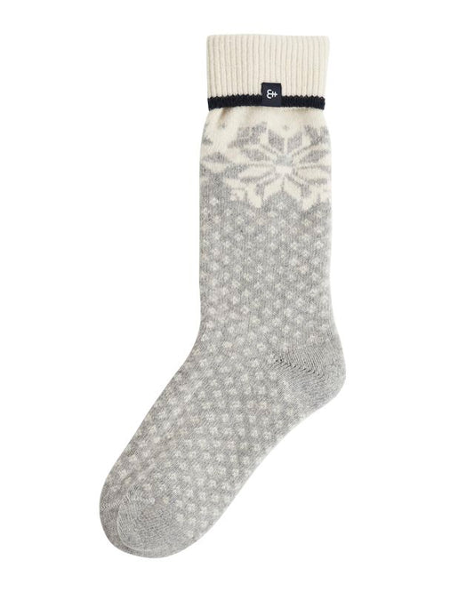 Fair Isle socks Grey