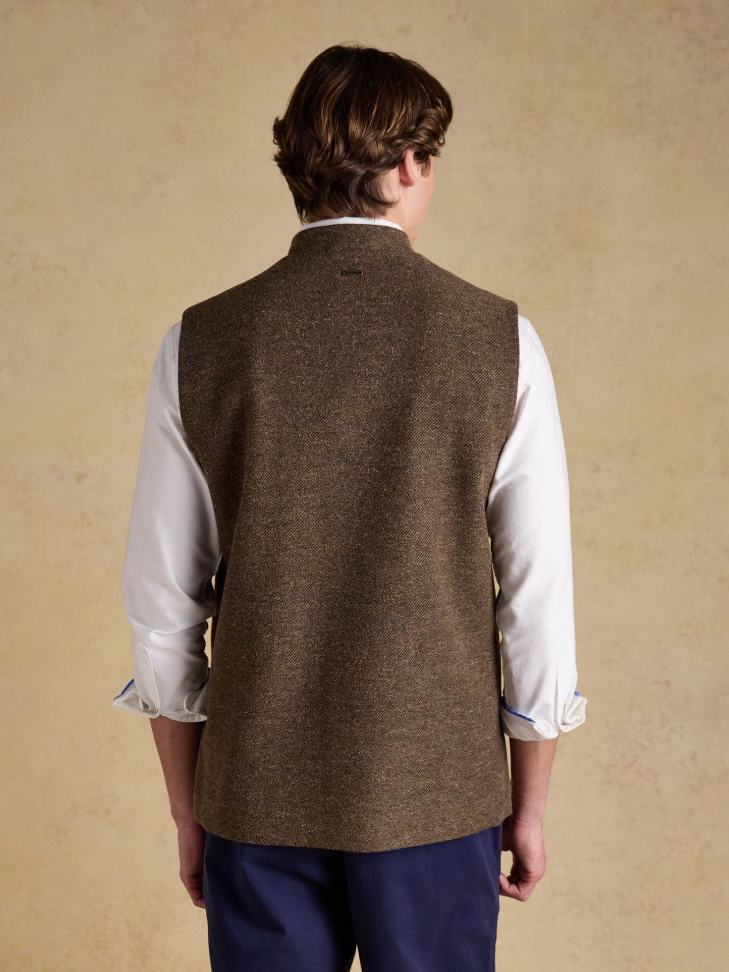 Brown Tweed Gilet
