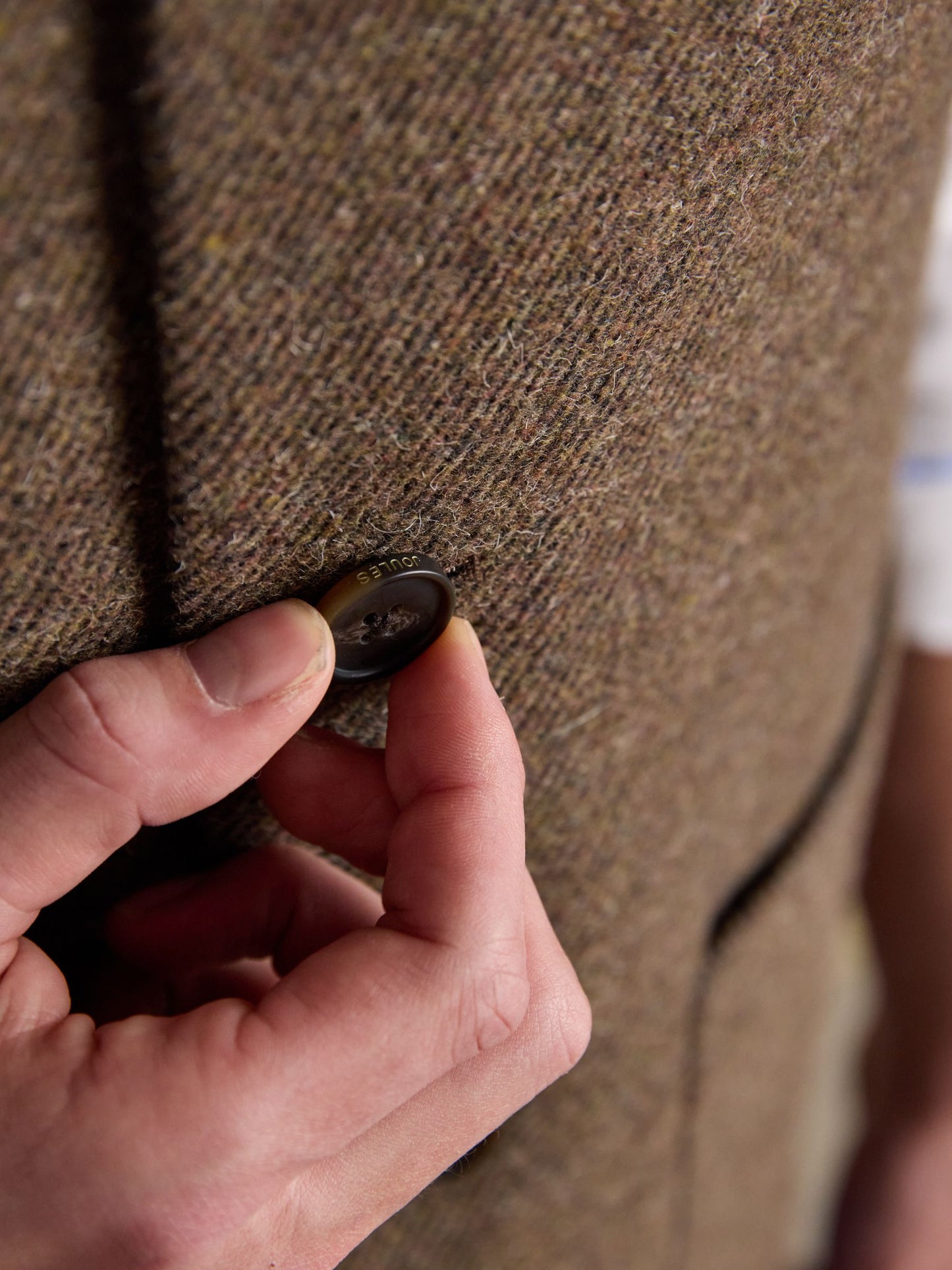 Brown Tweed Gilet
