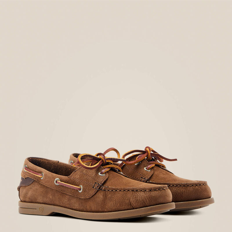 Antigua Deck Shoes Chocolate Brown