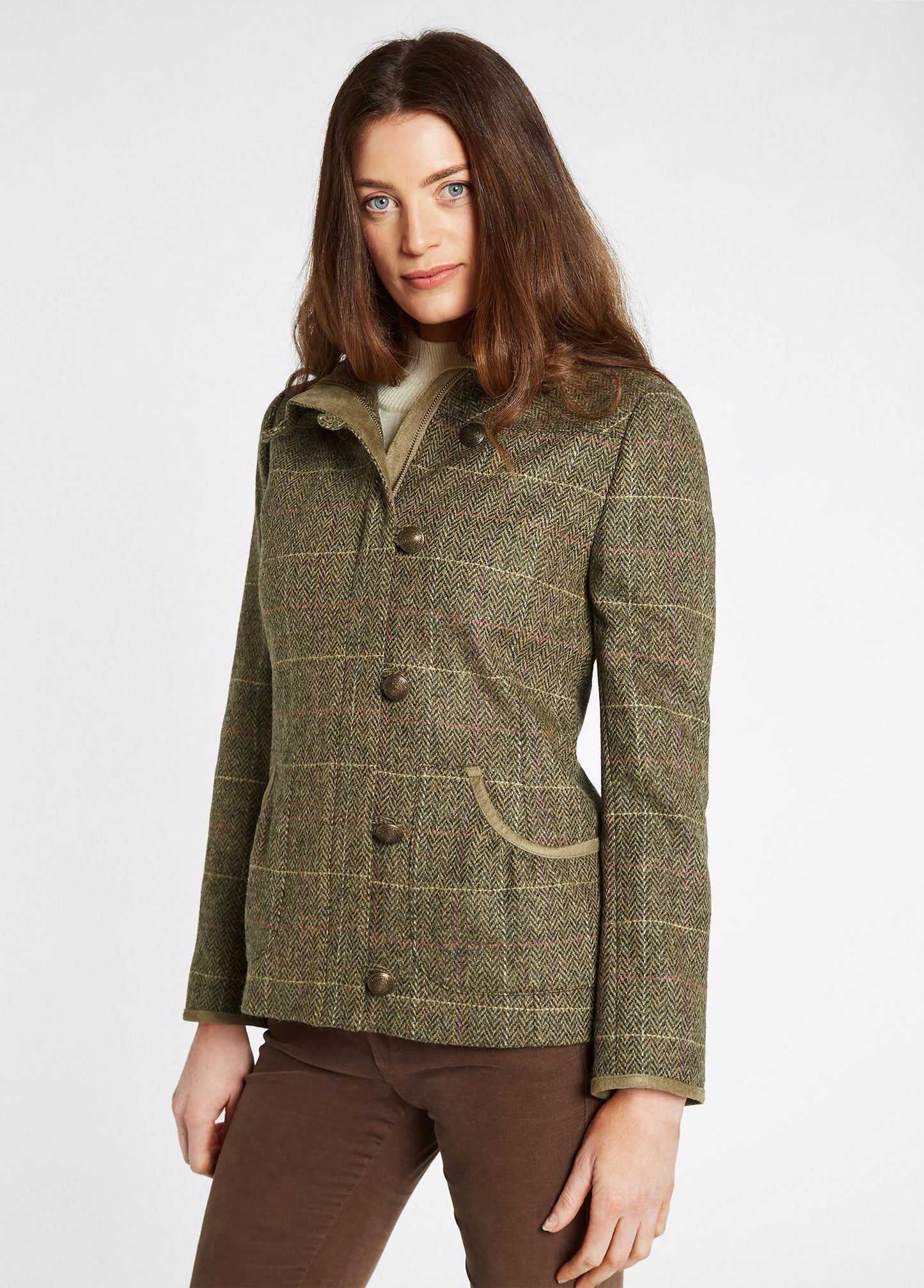 Bracken Tweed Jacket - Thistle