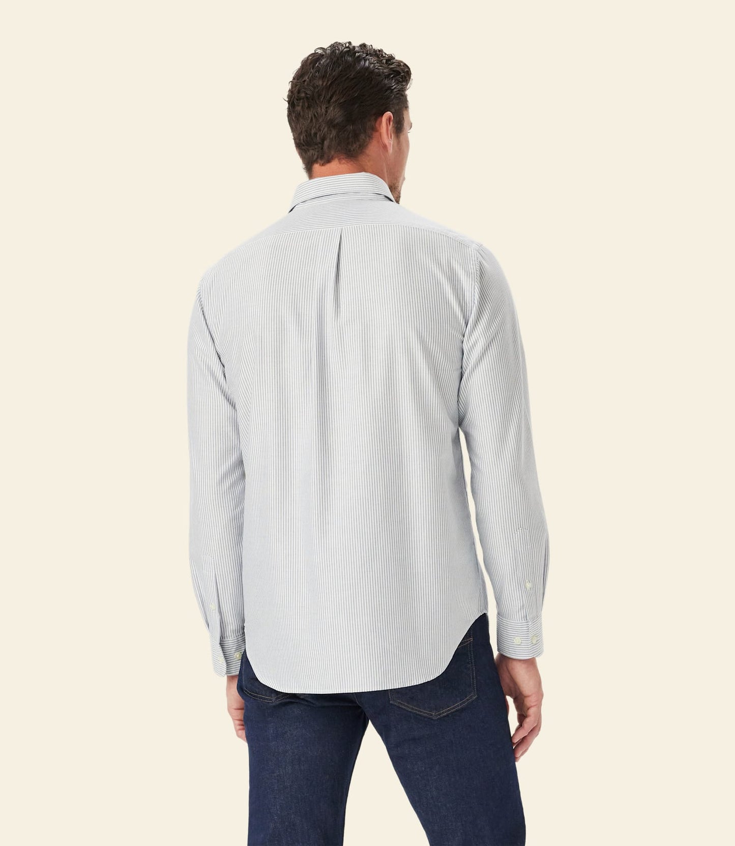 Stanley Regular Oxford Shirt Navy White