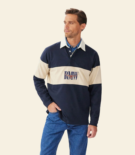 Heritage Rugby Navy/Sand