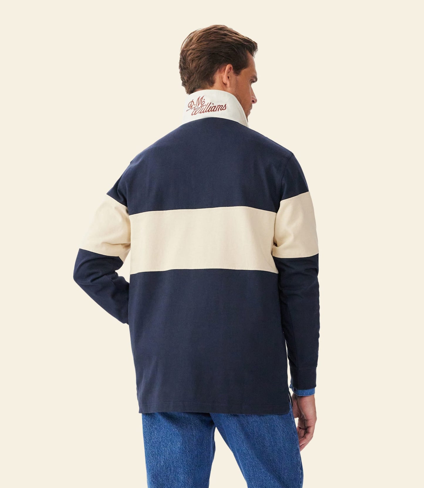 Heritage Rugby Navy/Sand