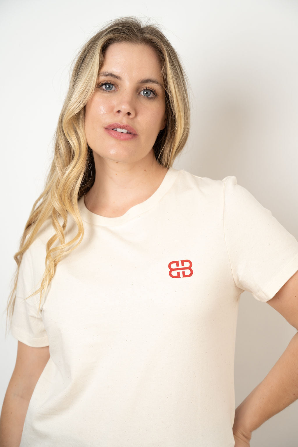 Western Apparel Ladies Fit Tee natural-raw