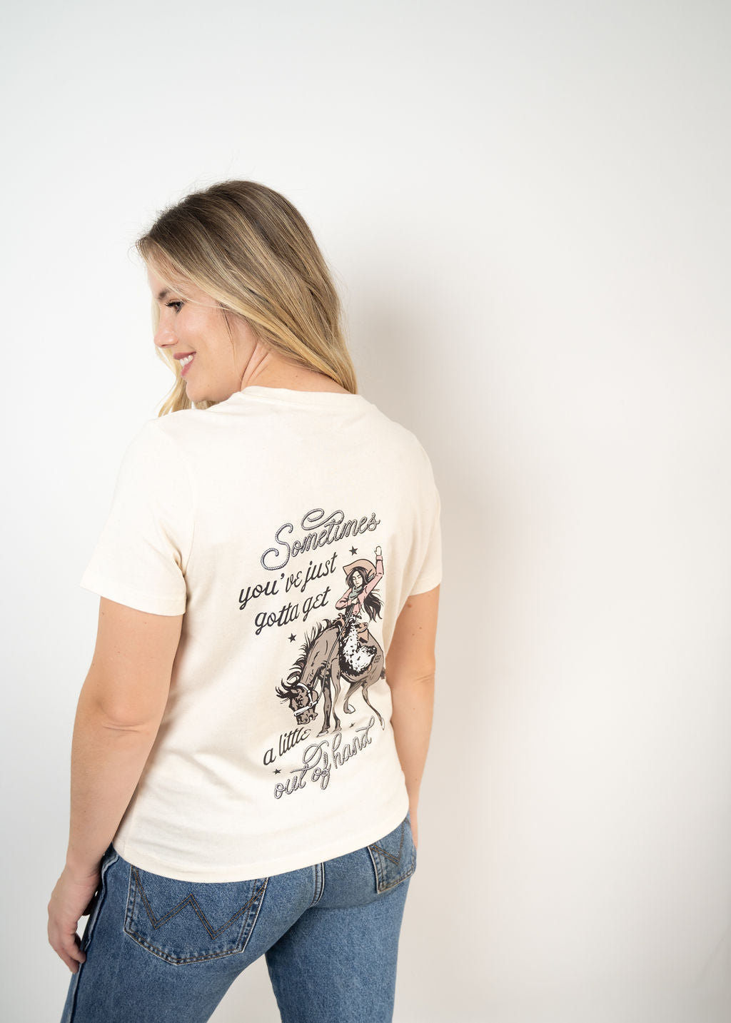 Outta Hand Organic Cotton Ladies Tee natural-raw