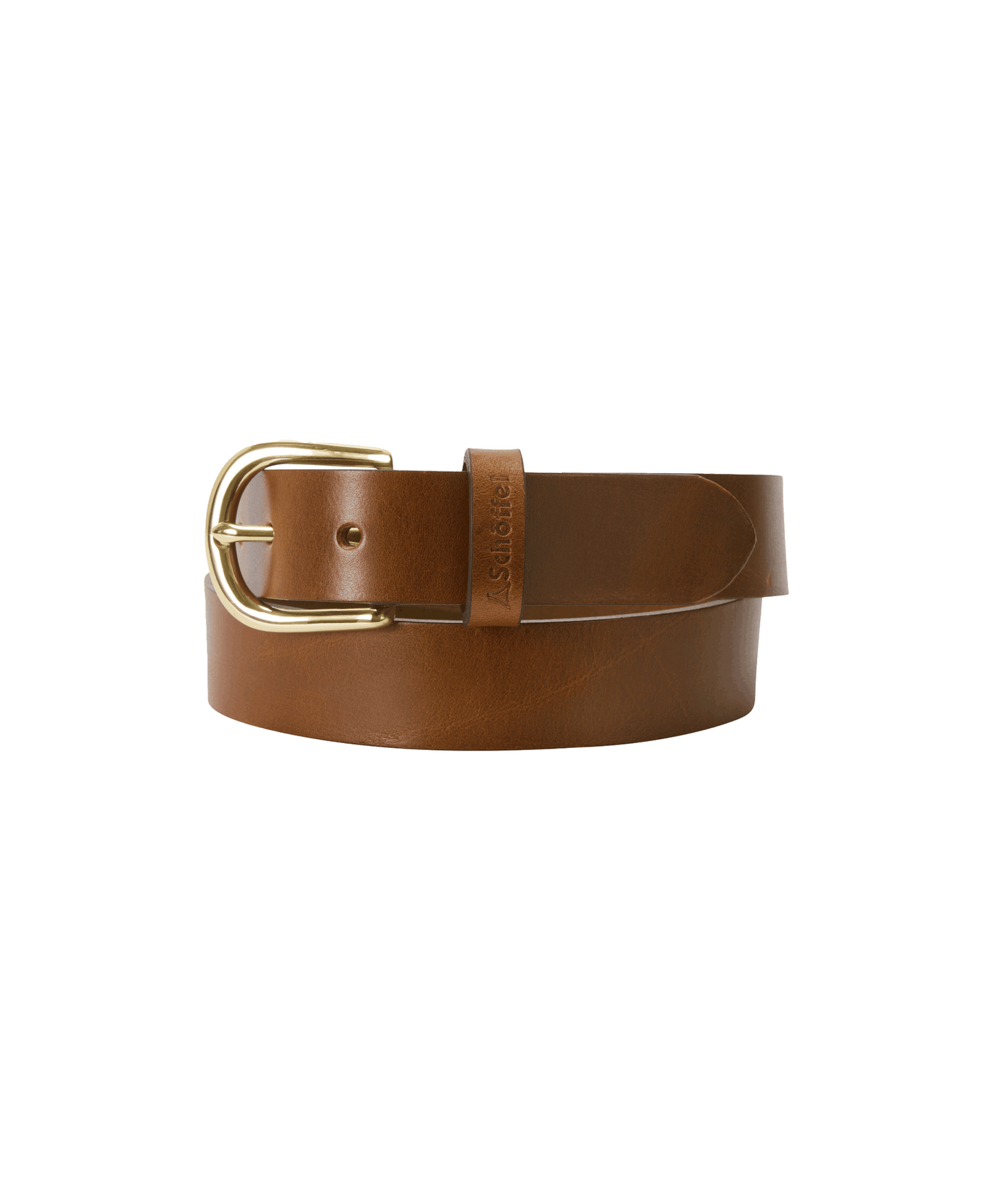 Tideswell Leather Belt Chestnut