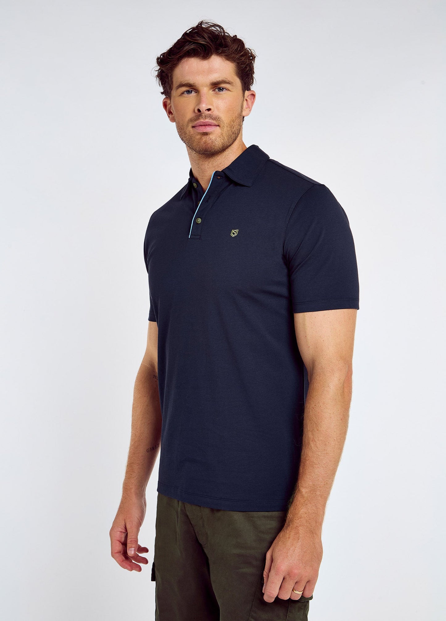 Kilmurray Three-Button Polo - Navy