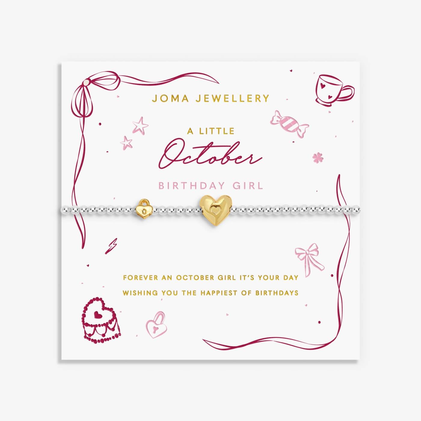 Birthday Month A Little 'October' Bracelet