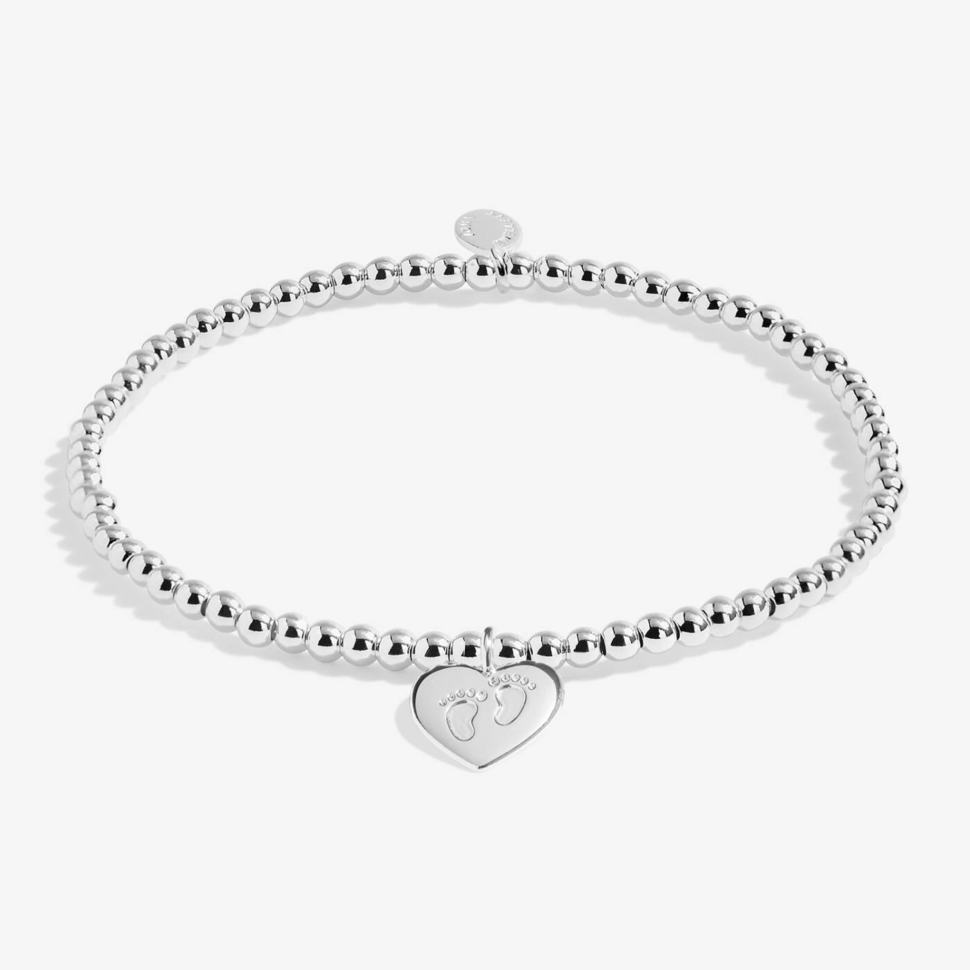 A Little 'Little Bundle Of Joy' Bracelet In Silver Plating