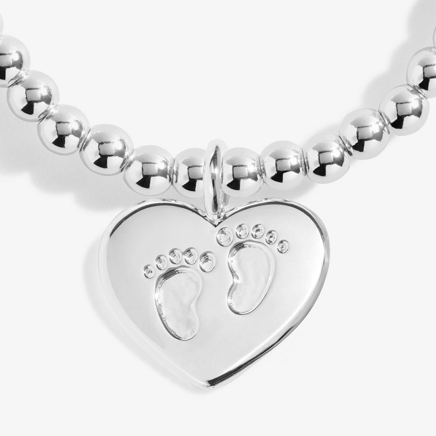 A Little 'Little Bundle Of Joy' Bracelet In Silver Plating