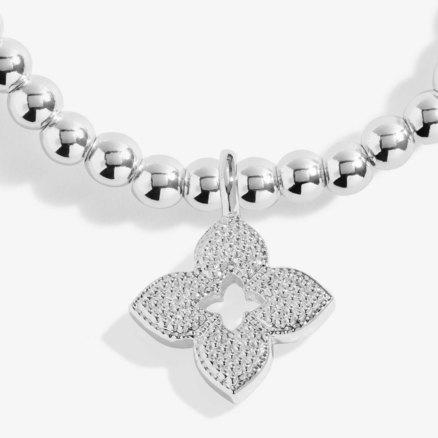 A Little 'There's No Better Mum Than You' Bracelet In Silver Plating