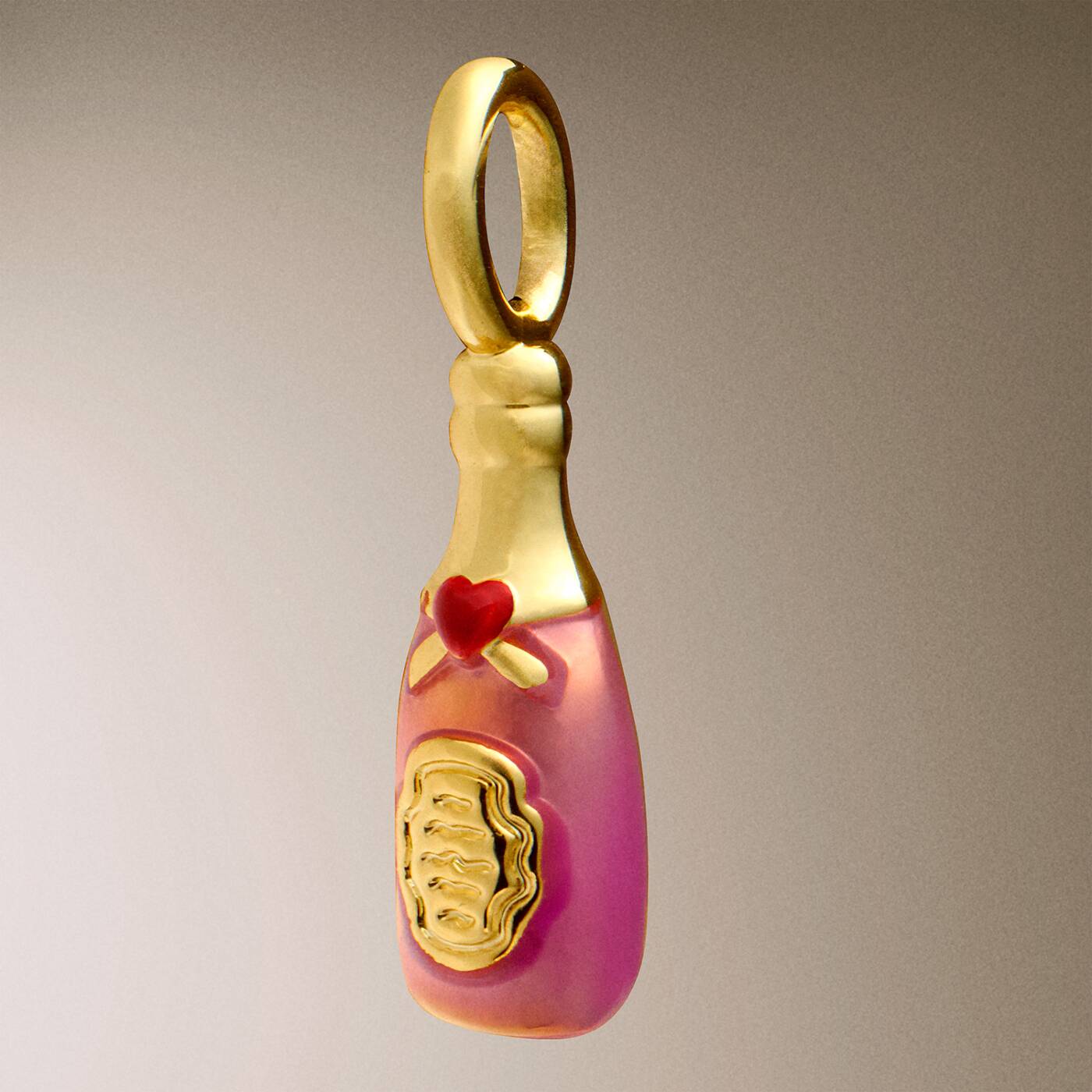 A Little Vibes 'Prosec Ho Ho Ho' Bracelet In Silver And Gold Plating