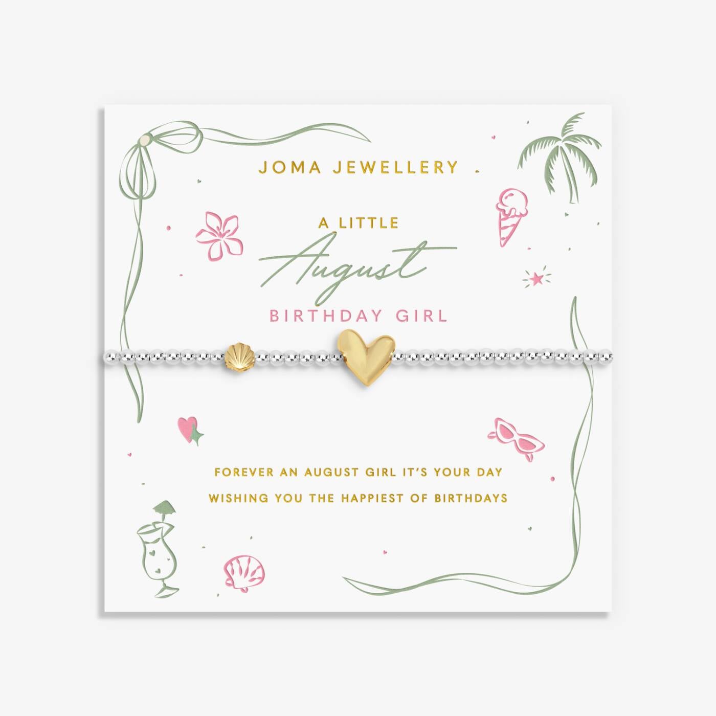 Birthday Month A Little 'August' Bracelet