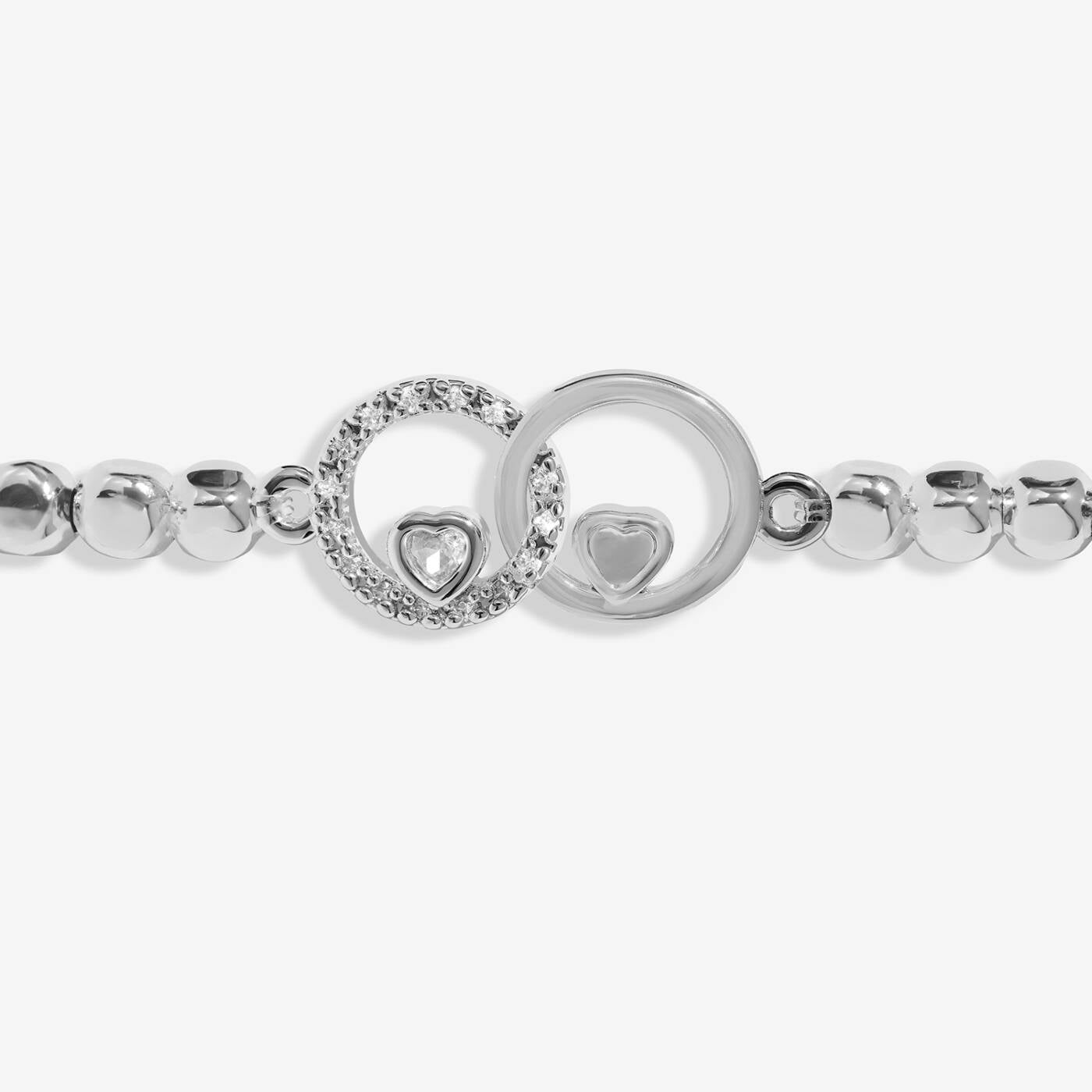 Forever Yours 'Wishing You A Happy Retirement' Bracelet In Silver Plating