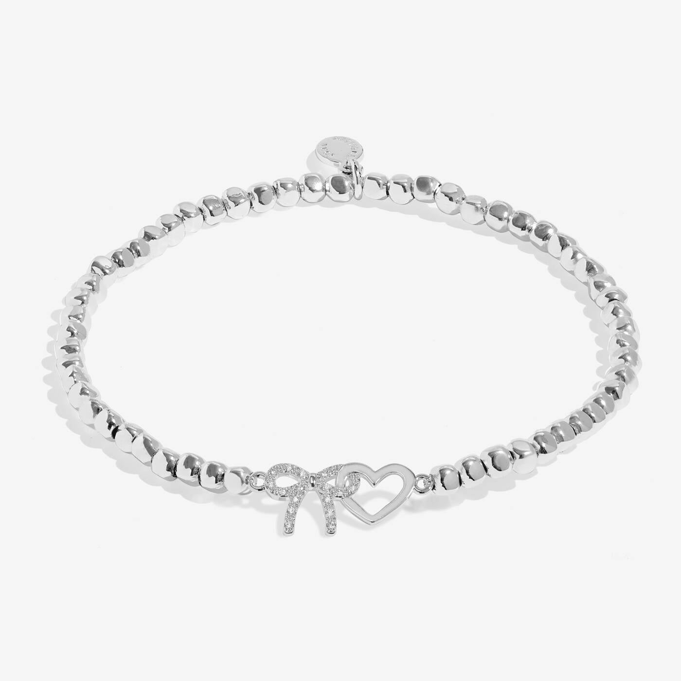 Forever Yours 'From Me To You Thank You' Bracelet In Silver Plating
