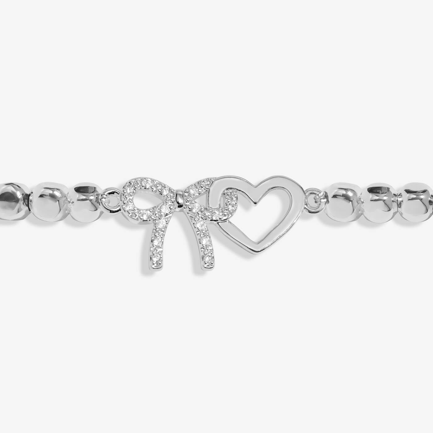 Forever Yours 'From Me To You Thank You' Bracelet In Silver Plating