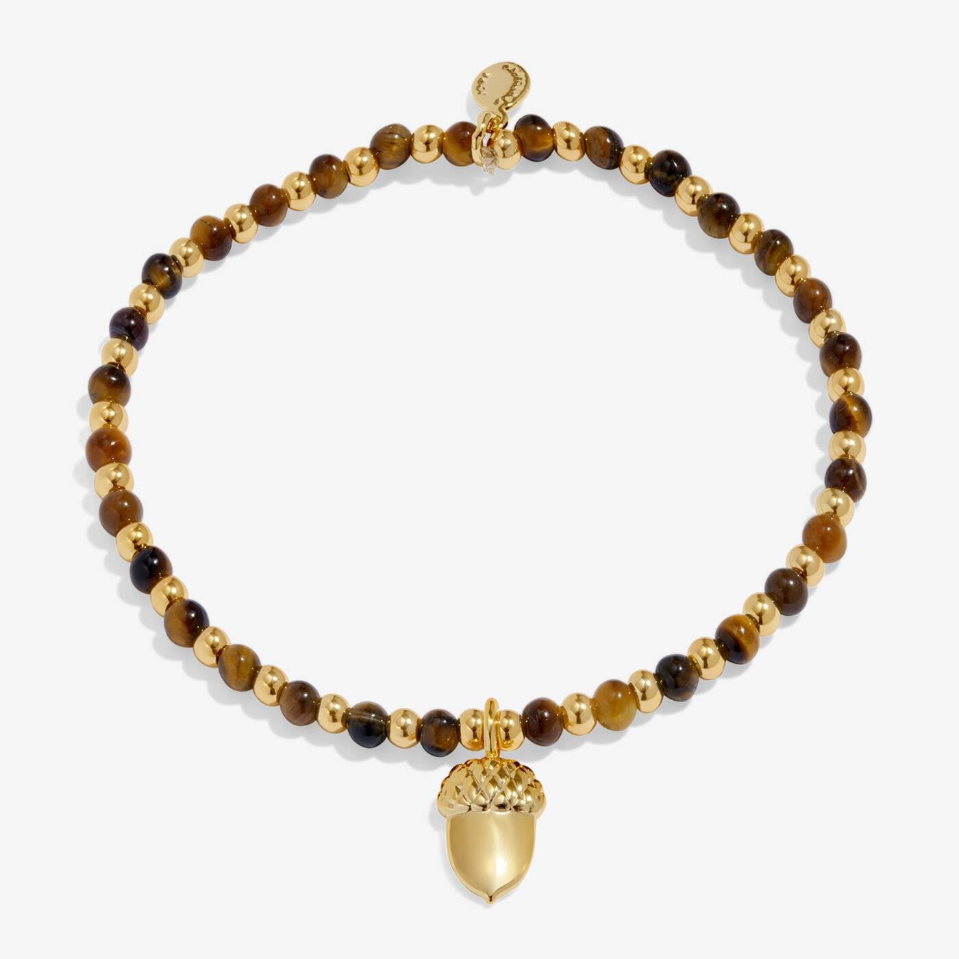 Autumn's Calling A Little 'Fresh Starts And New Beginnings' Bracelet In Gold Plating