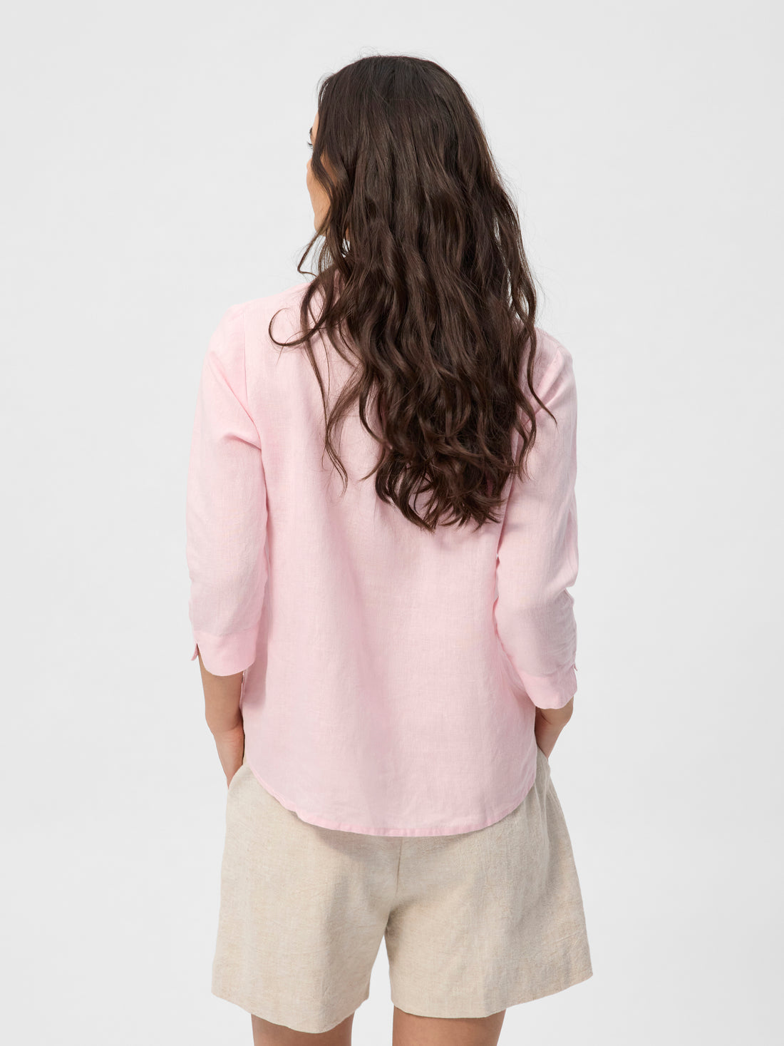 Alena Shirt in Rose Pastel