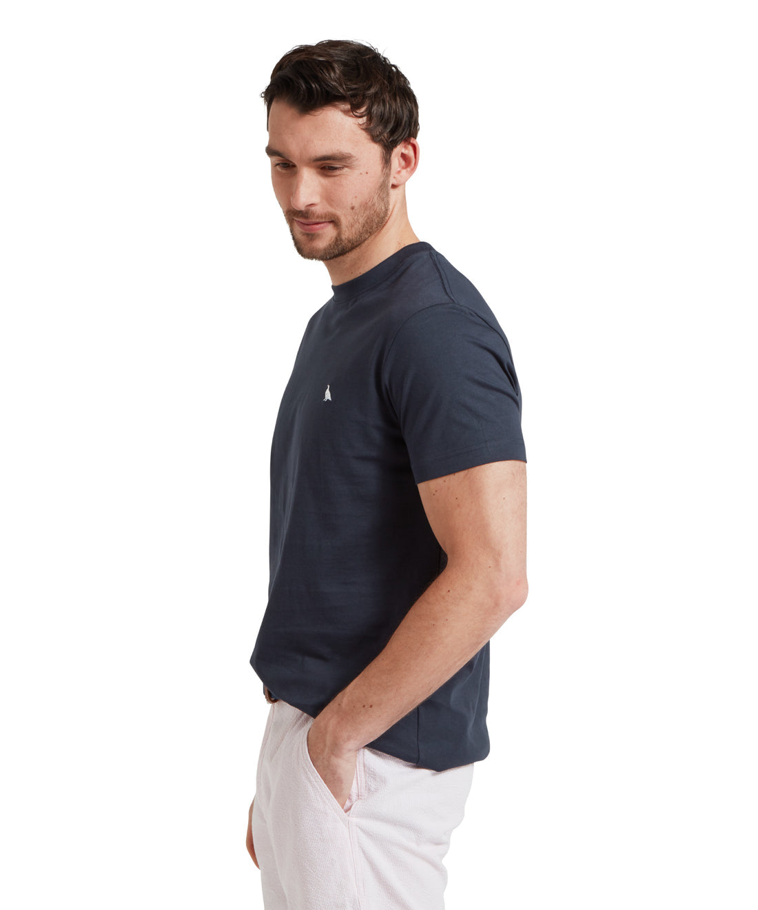 Talland T-Shirt Navy Heritage Print