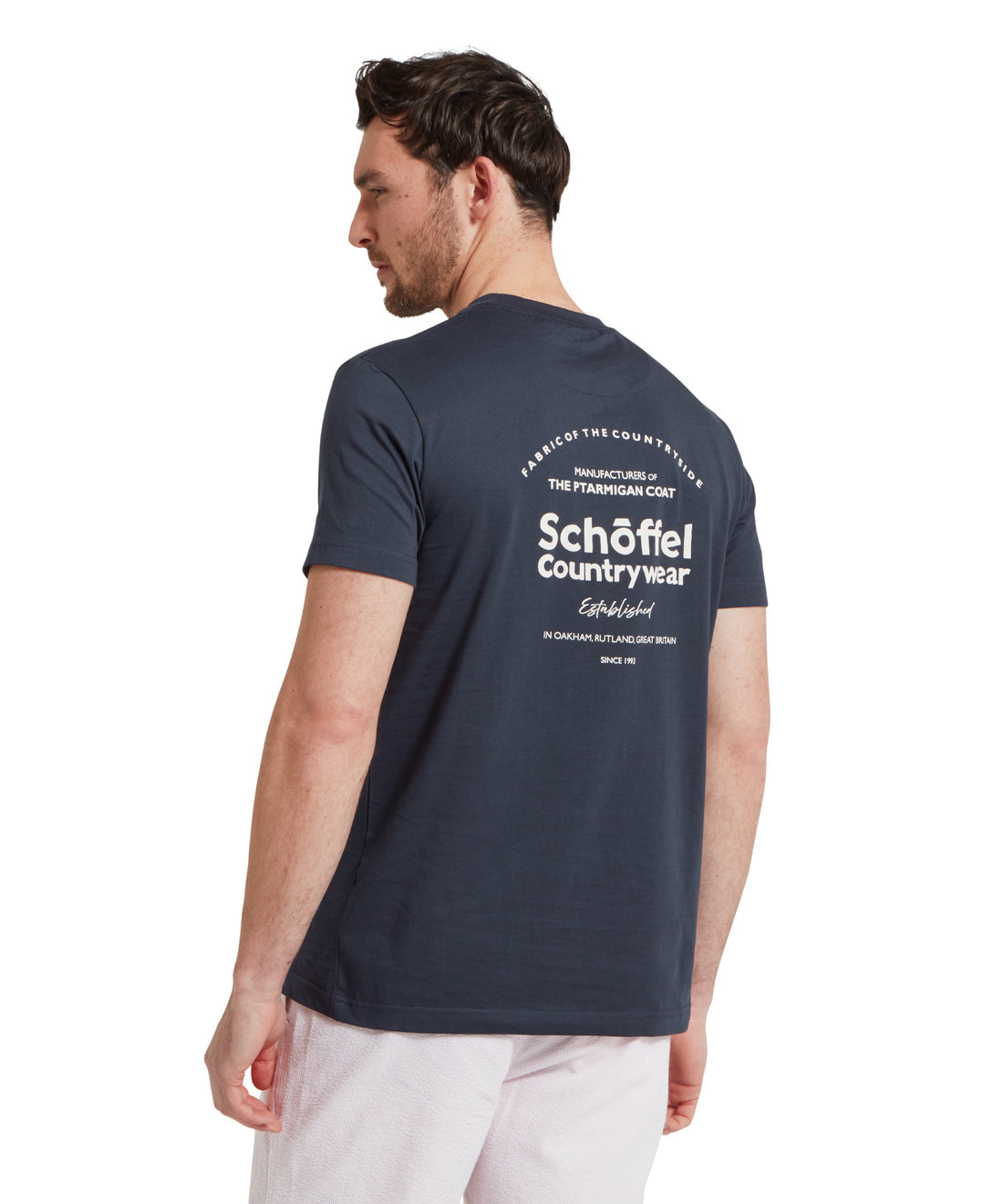 Talland T-Shirt Navy Heritage Print