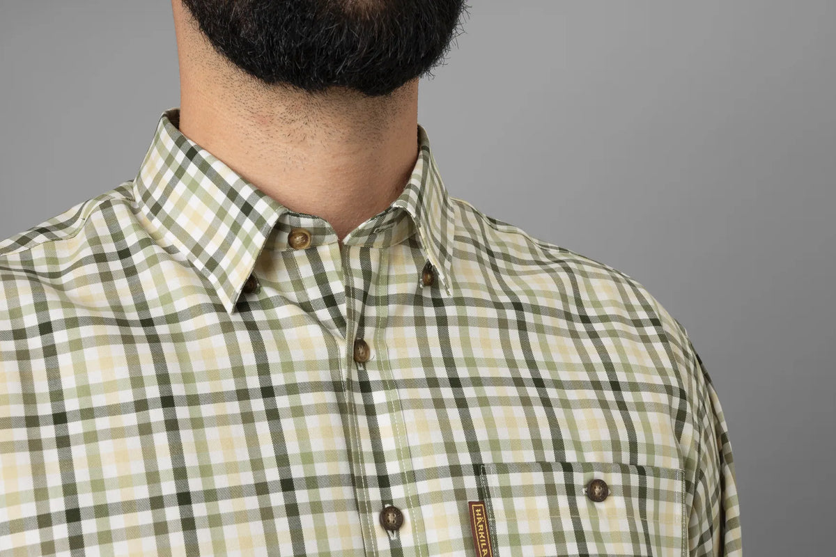 HÄRKILA Milford Shirt Beech Green Check