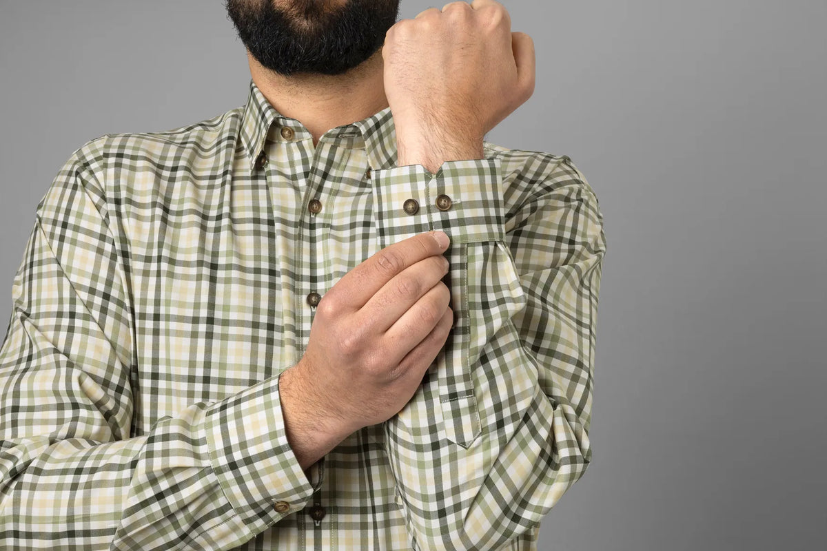 HÄRKILA Milford Shirt Beech Green Check