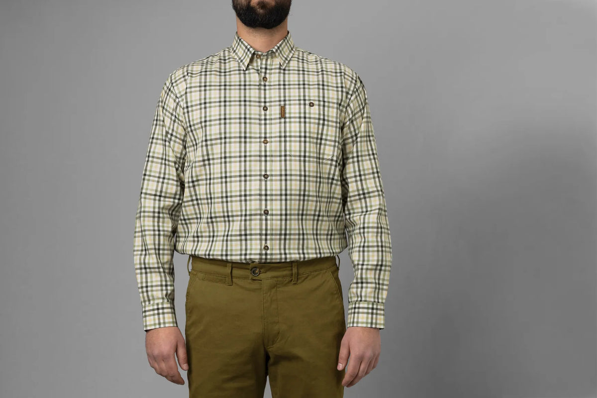 HÄRKILA Milford Shirt Beech Green Check