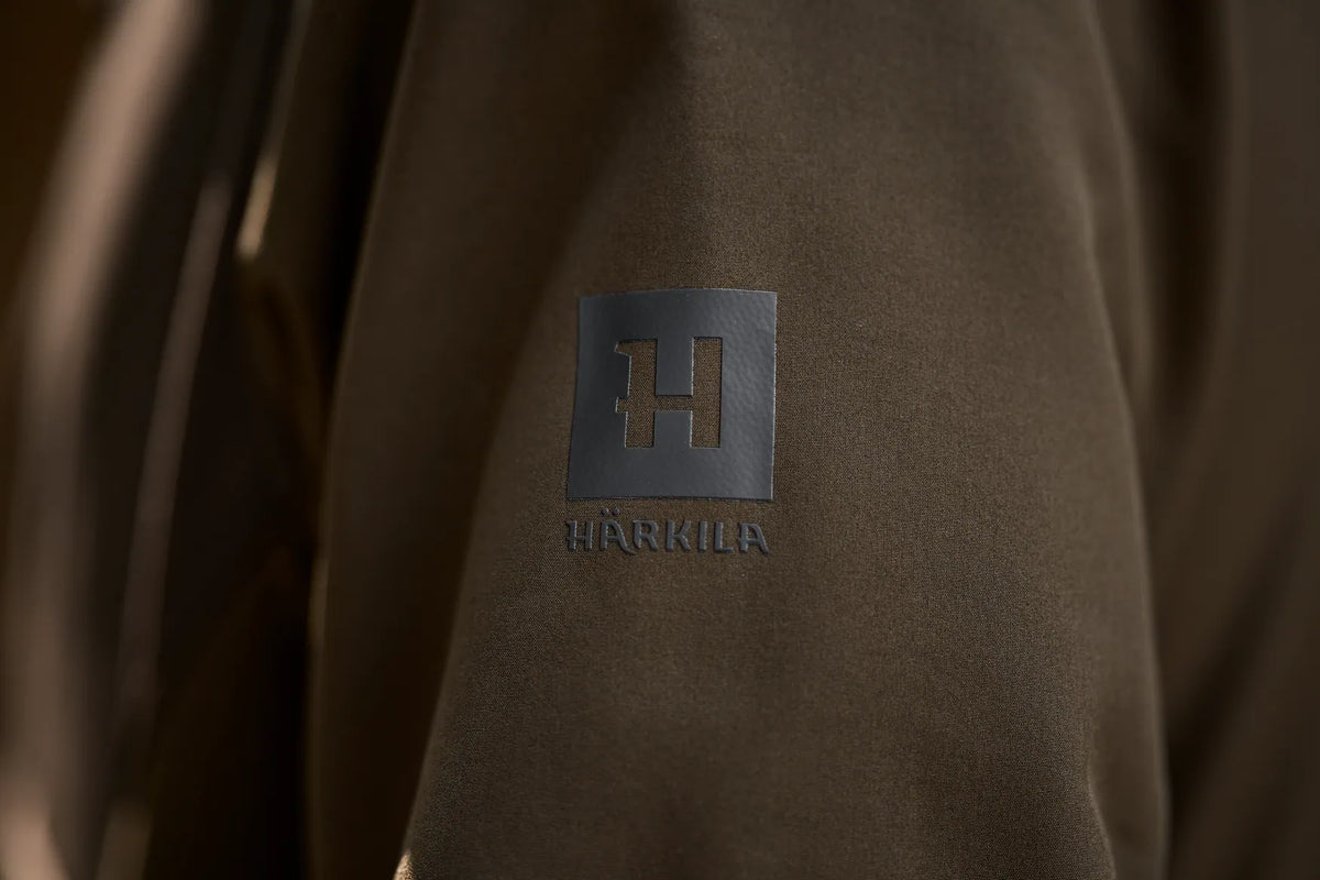 HÄRKILA  Scandinavian Softshell Jacket Willow Green/Shadow Brown