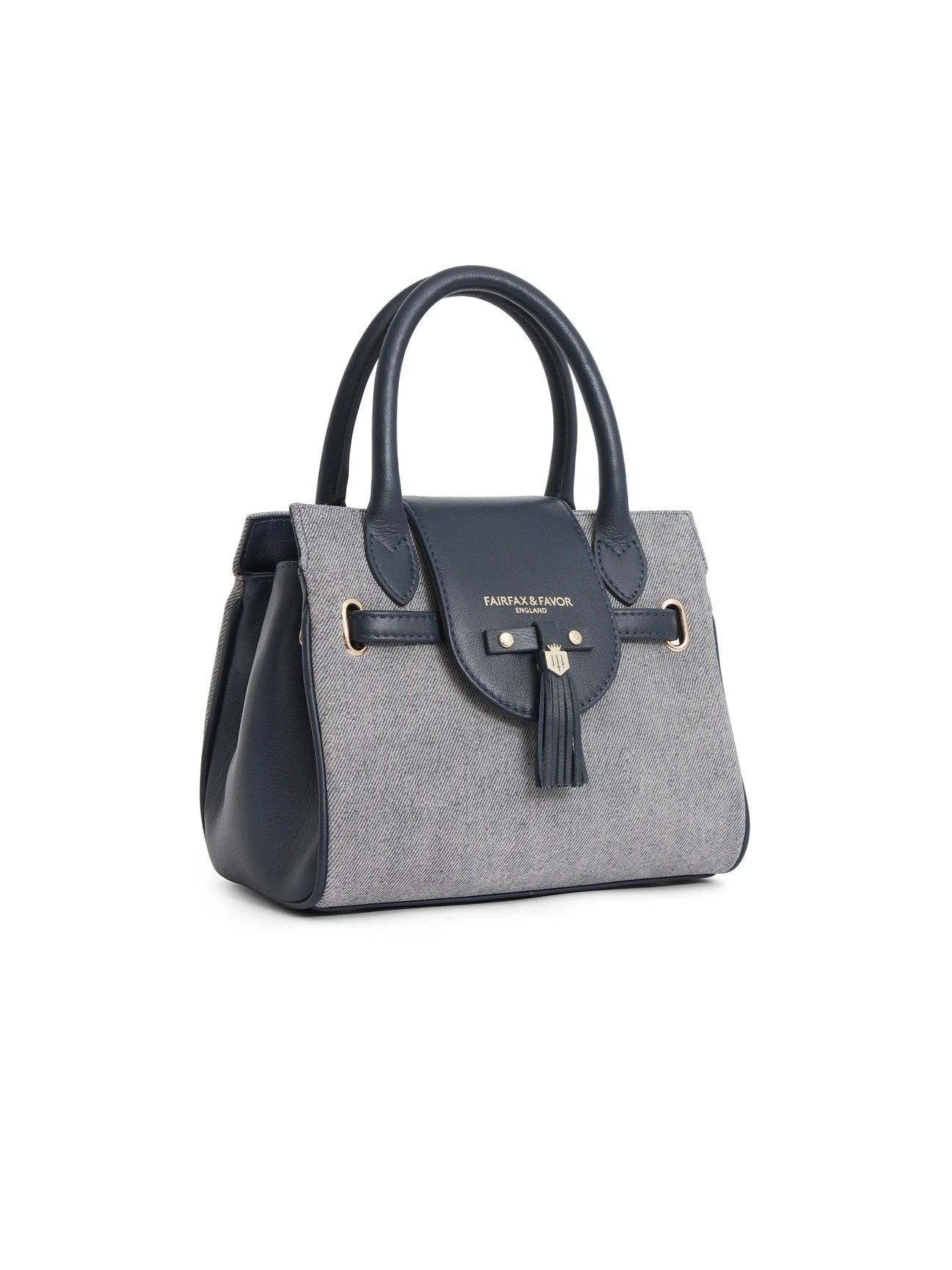 Windsor Denim Suede Mini Crossbody Bag