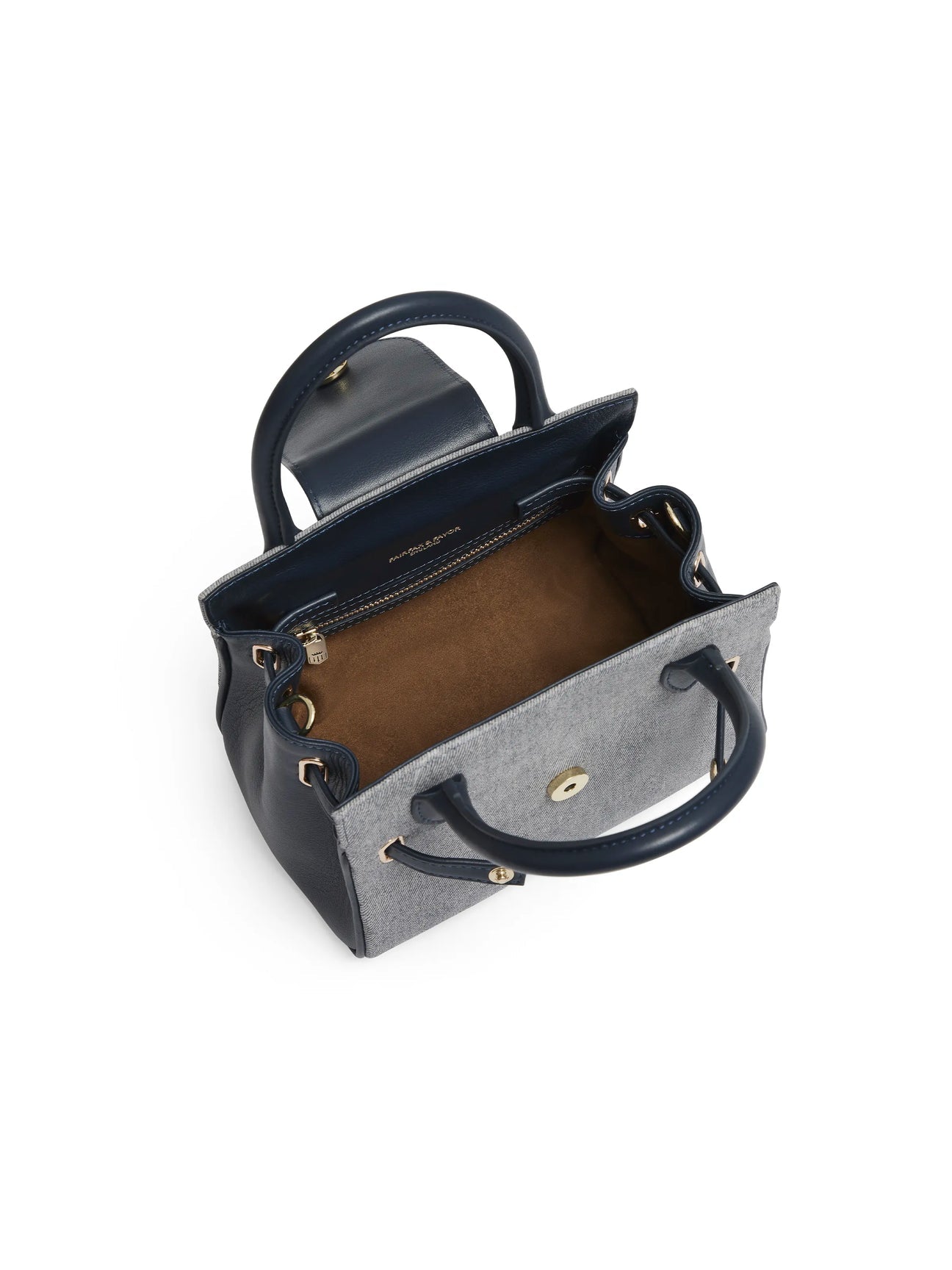 Windsor Denim Suede Mini Crossbody Bag