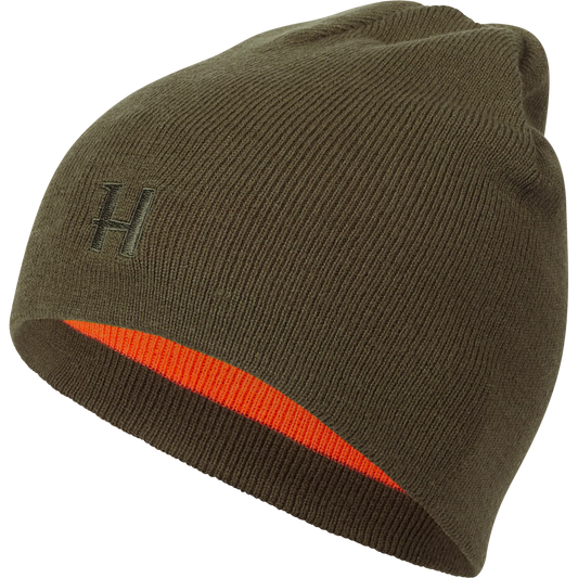 HÄRKILA Reversible Beanie Willow Green/Orange