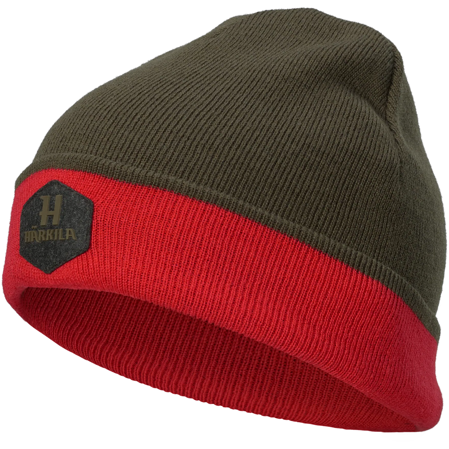 HÄRKILA Driven Hunt Reversible Beanie Willow Green