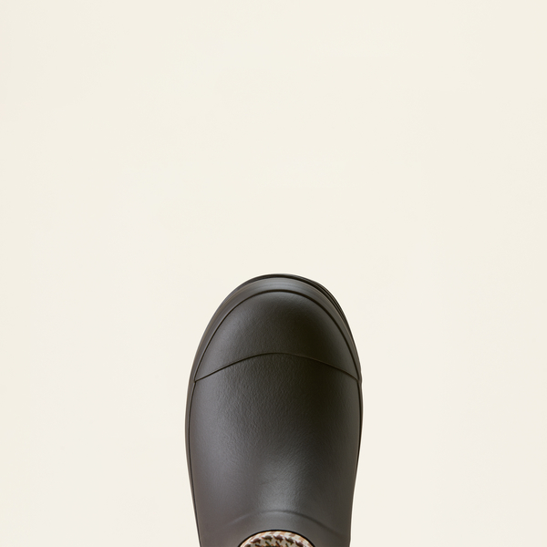 Kelmarsh Shortie Rubber Boot Chocolate