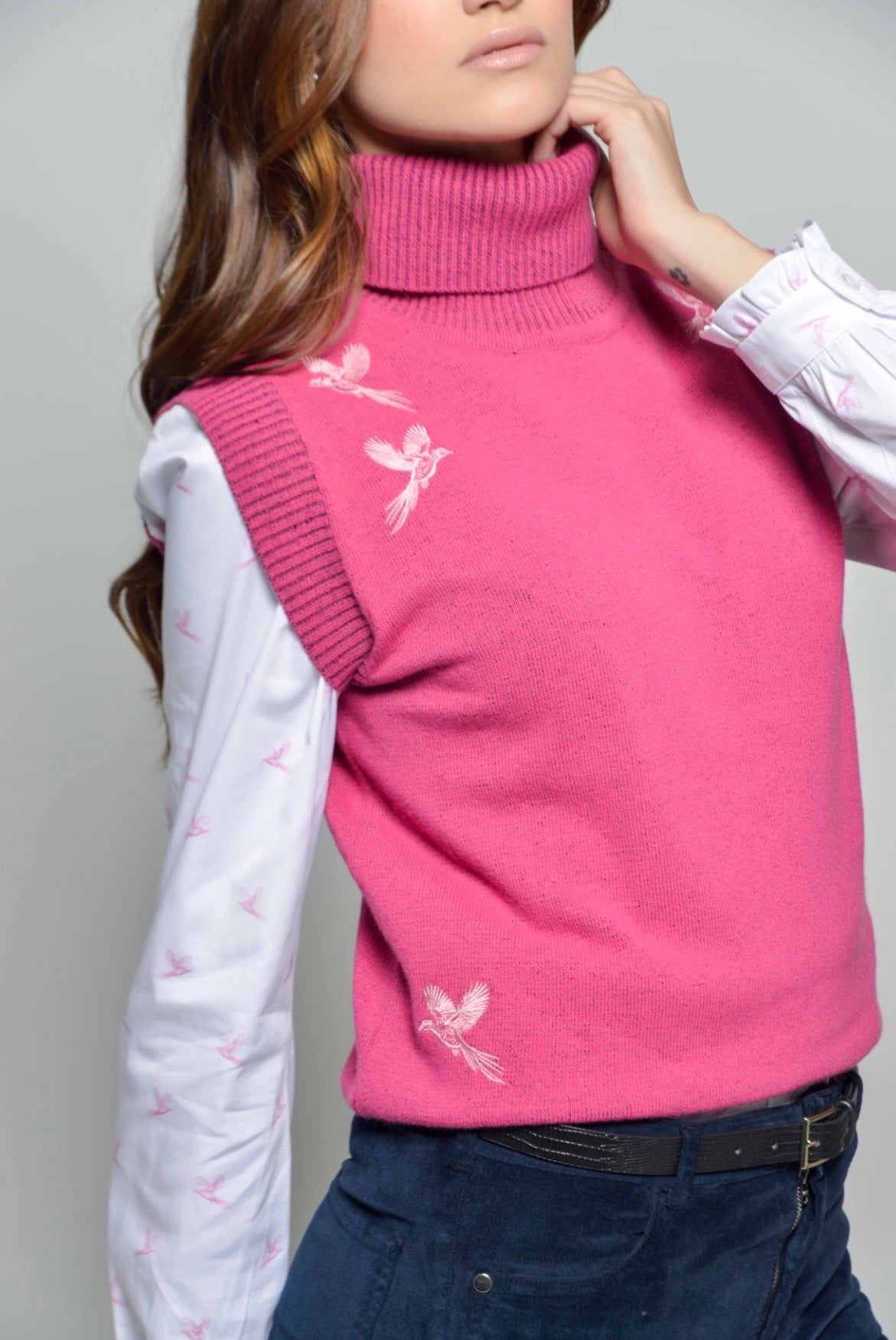 Amara Hot Pink Pheasants