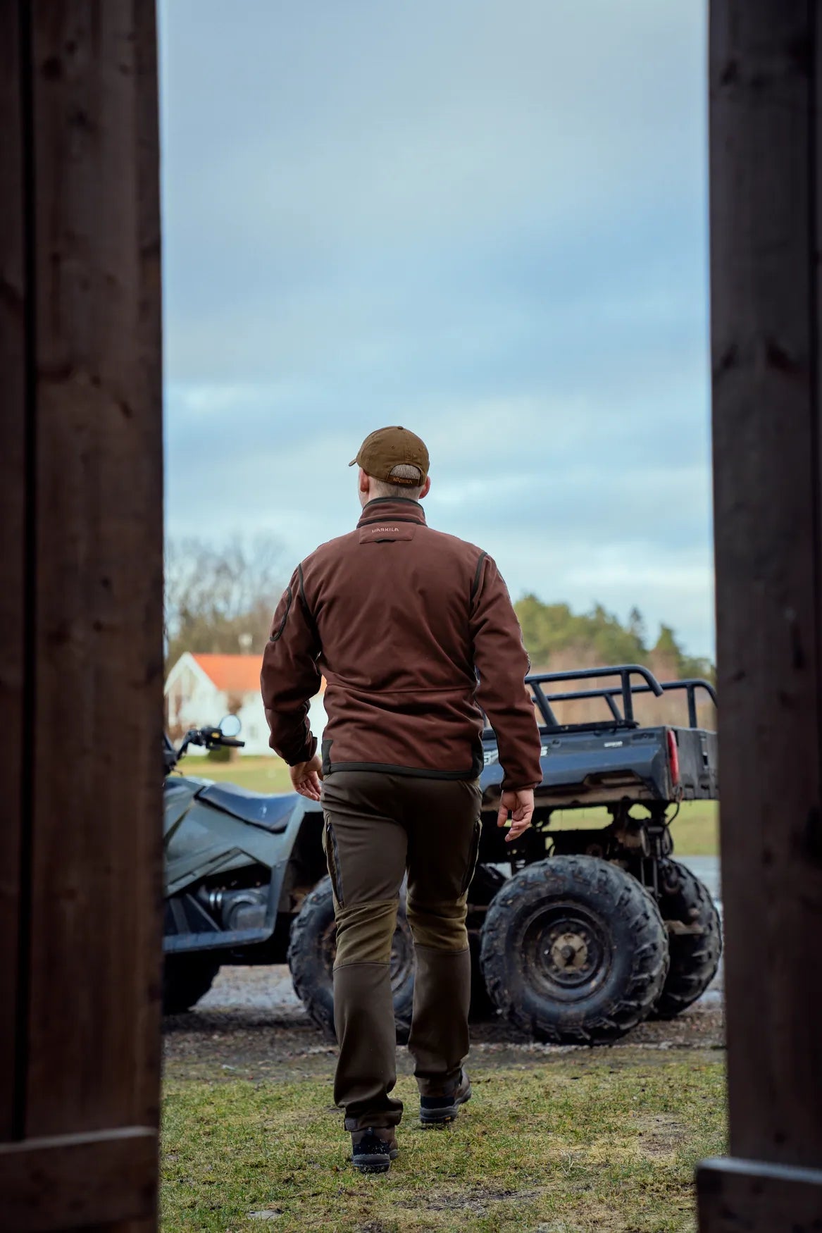 Kamco Fleece Green/Bordeaux