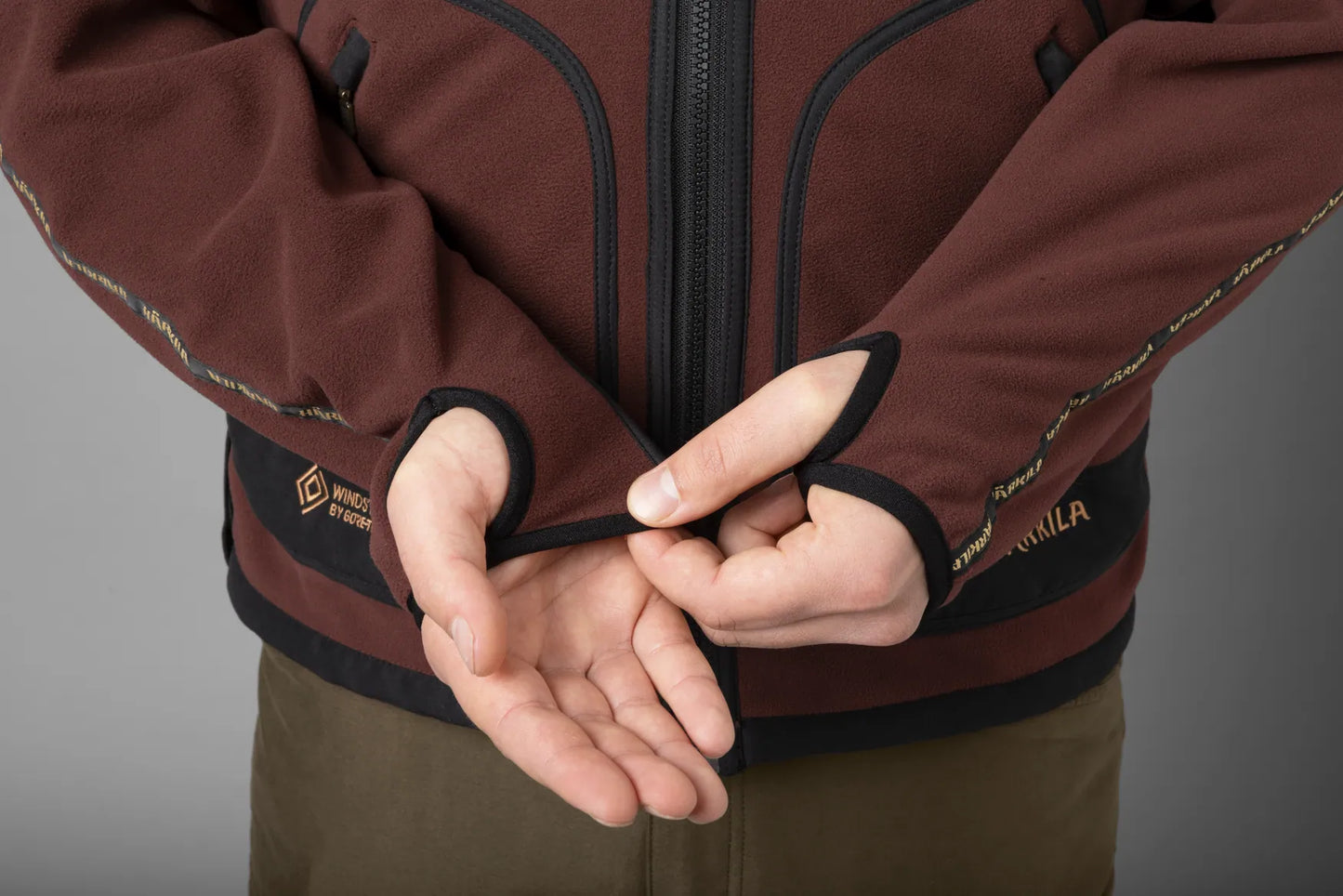 Kamco Fleece Green/Bordeaux