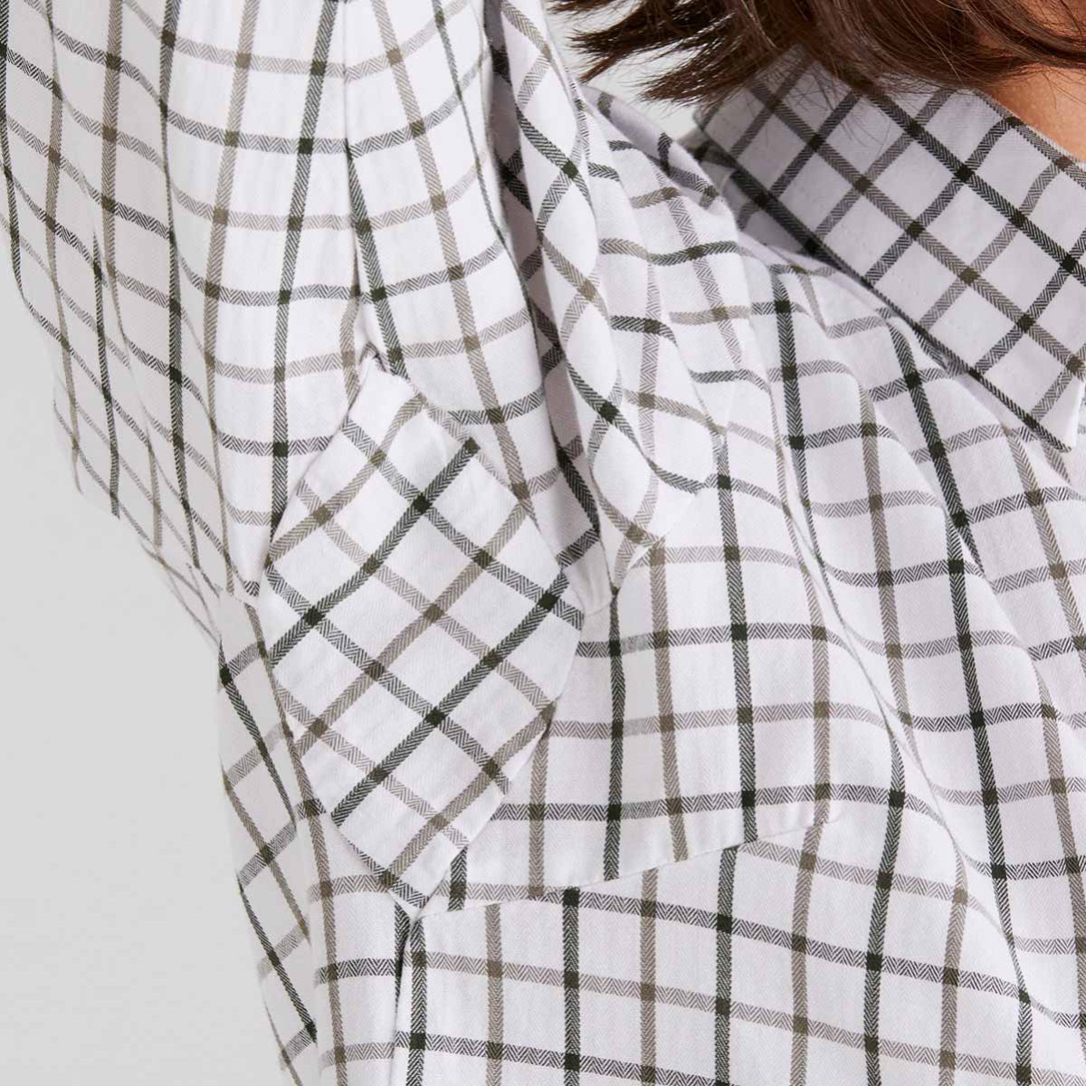 Ladies Swedgebrook Shirt Deep Forest/Smokey Olive