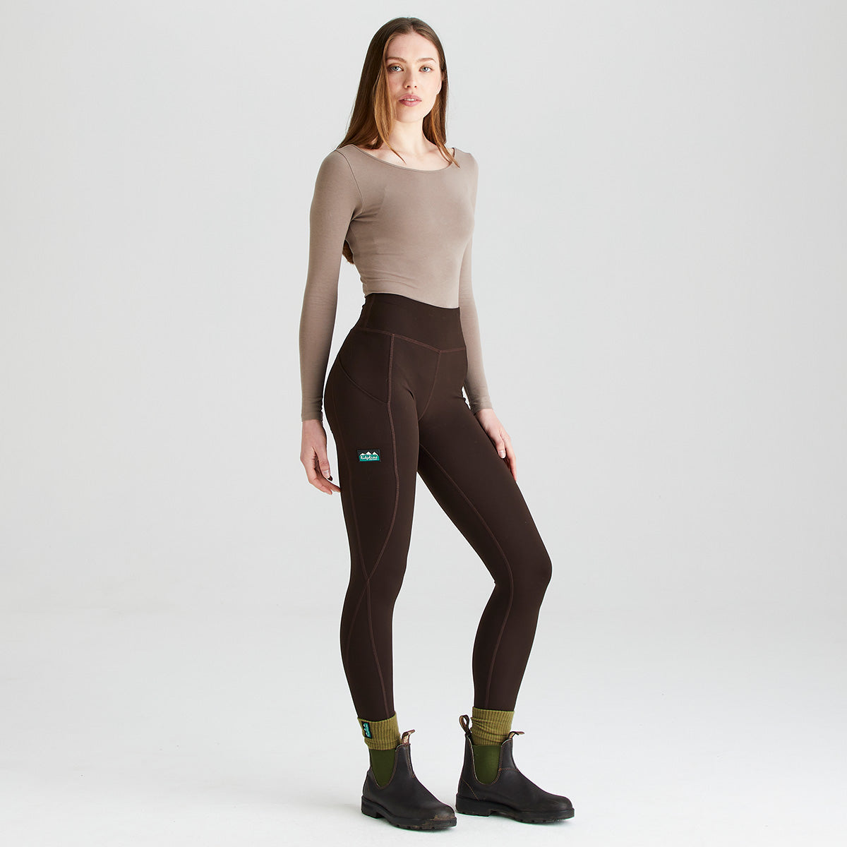 Infinity Leggings Deep Bark