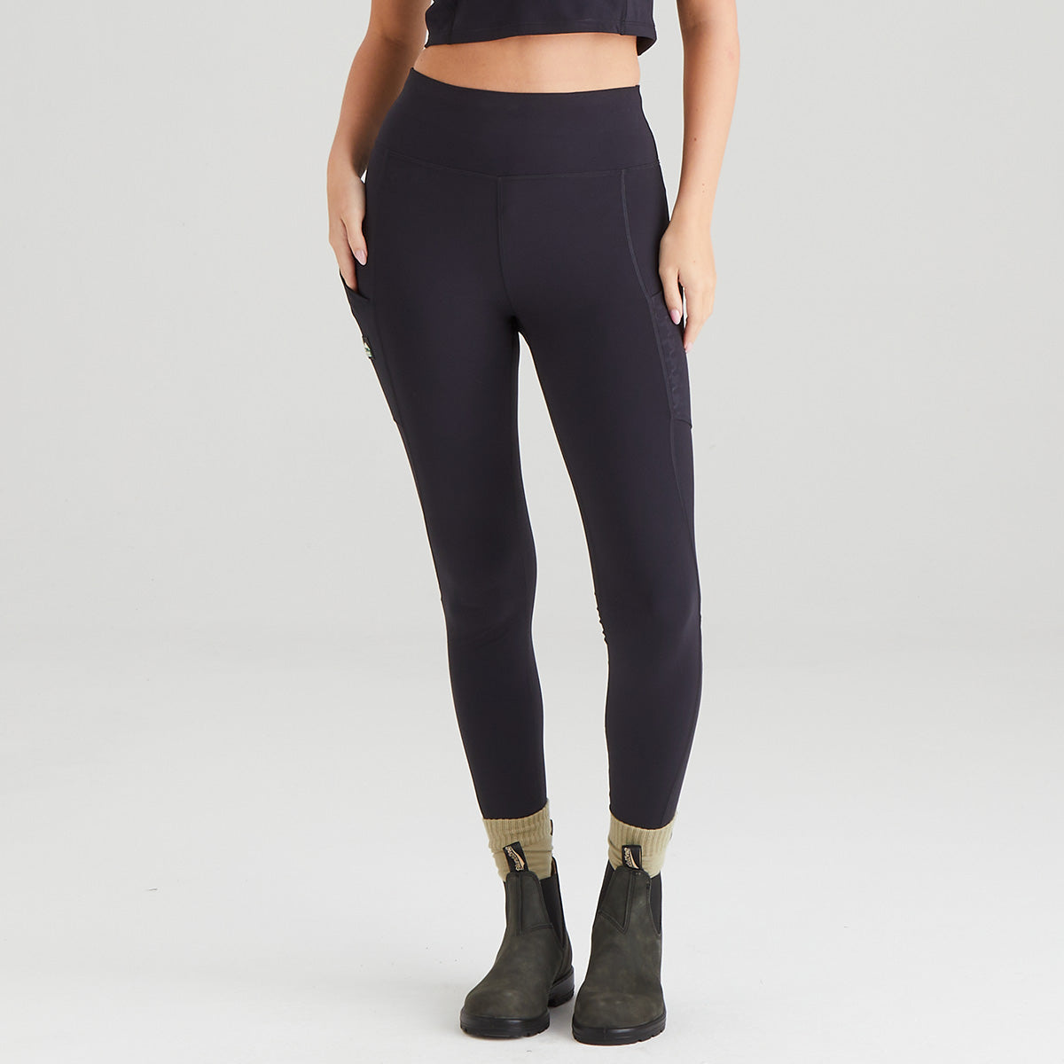 Infinity Leggings Black Print