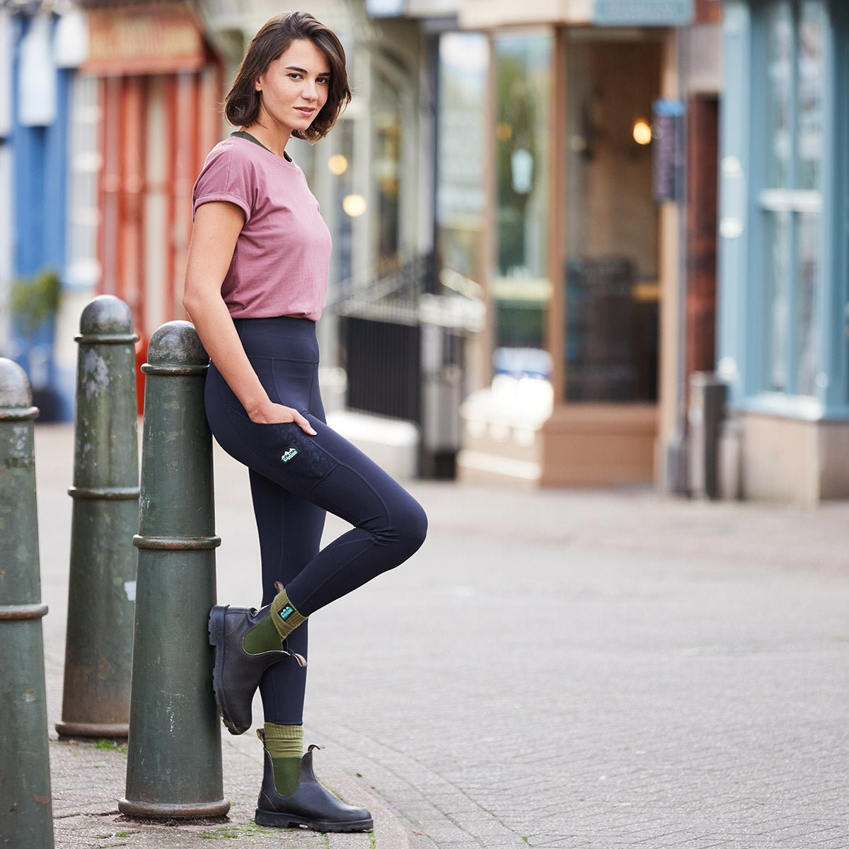 Infinity Leggings Black Print